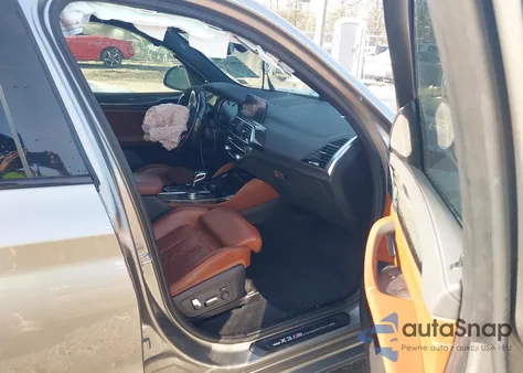 2020 BMW X3 M Competition из США, поврежденный, VIN 5YMTS0C03L9C01341